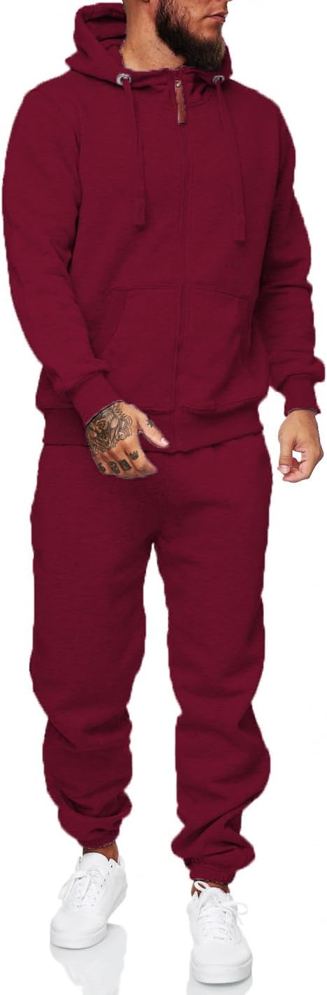 2 Piece sets Athletic Jogging suits Casual Outfits for men