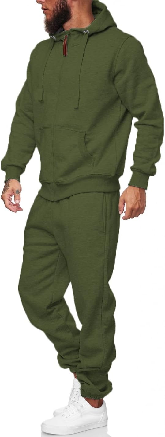 2 Piece sets Athletic Jogging suits Casual Outfits for men