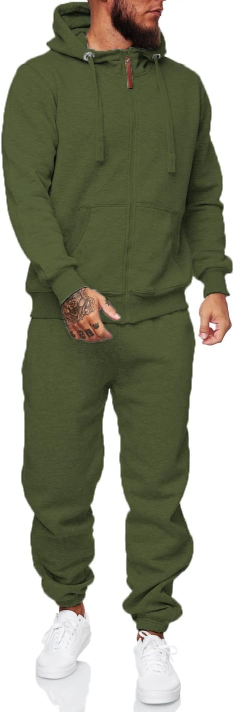 2 Piece sets Athletic Jogging suits Casual Outfits for men