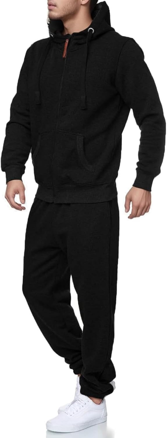Hoodie Suit for Men 2 Piece Men's Jogging Tracksuit Set