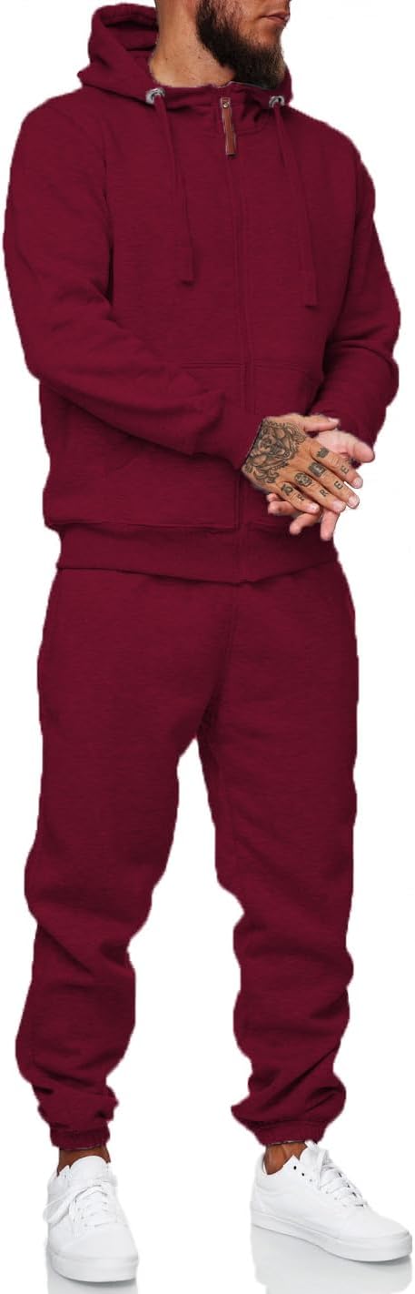 2 Piece sets Athletic Jogging suits Casual Outfits for men