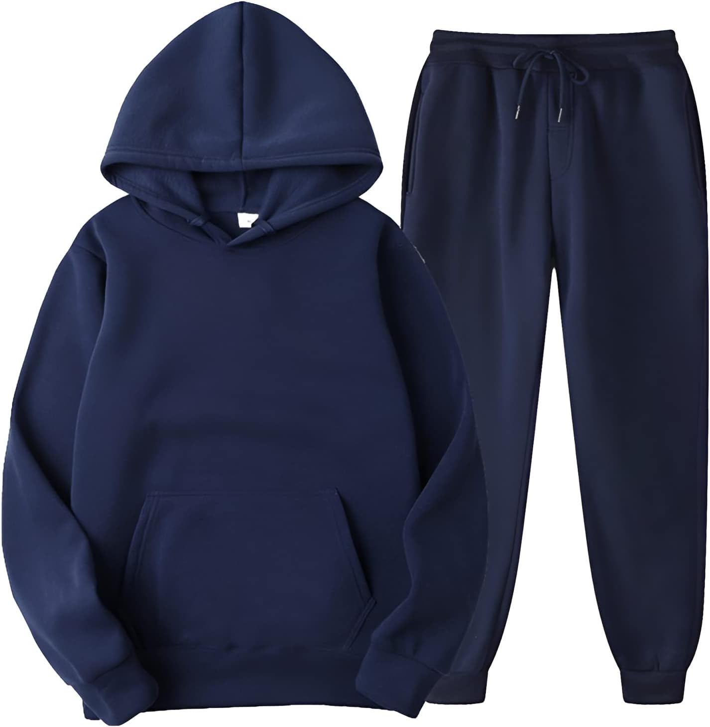 2 Pcs Hoodie Jogger Sweatsuits