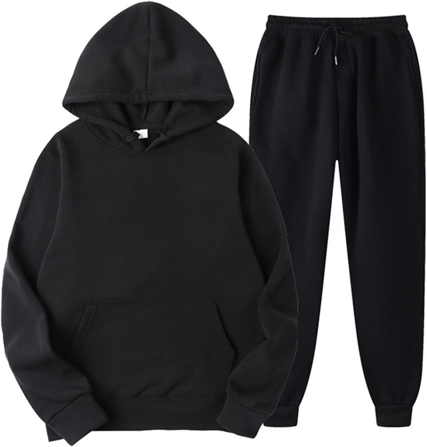 2 Pcs Hoodie Jogger Sweatsuits