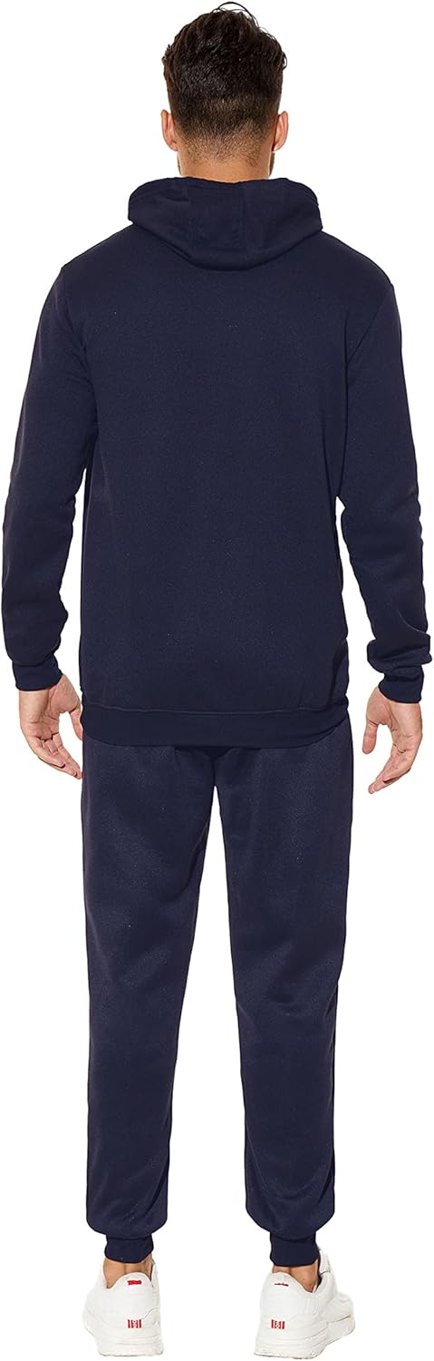 Hooded Sweatshirt 2 Pieces Set Casual Athletic Jogging Clothes