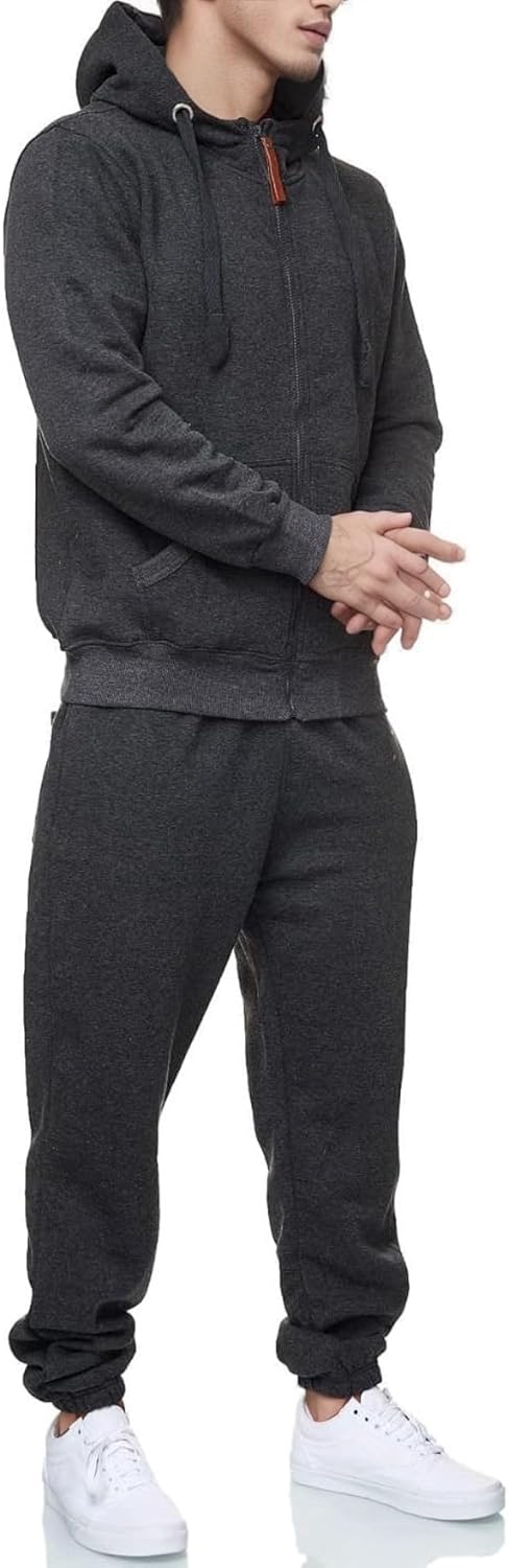 Hoodie Suit for Men 2 Piece Men's Jogging Tracksuit Set