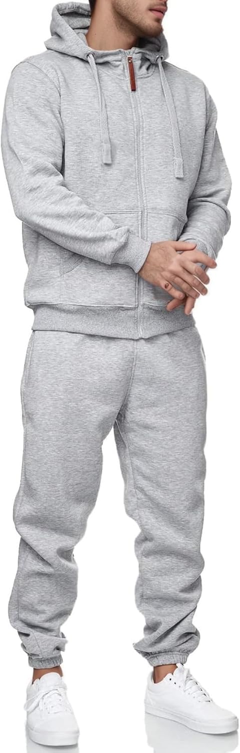 Hoodie Suit for Men 2 Piece Men's Jogging Tracksuit Set