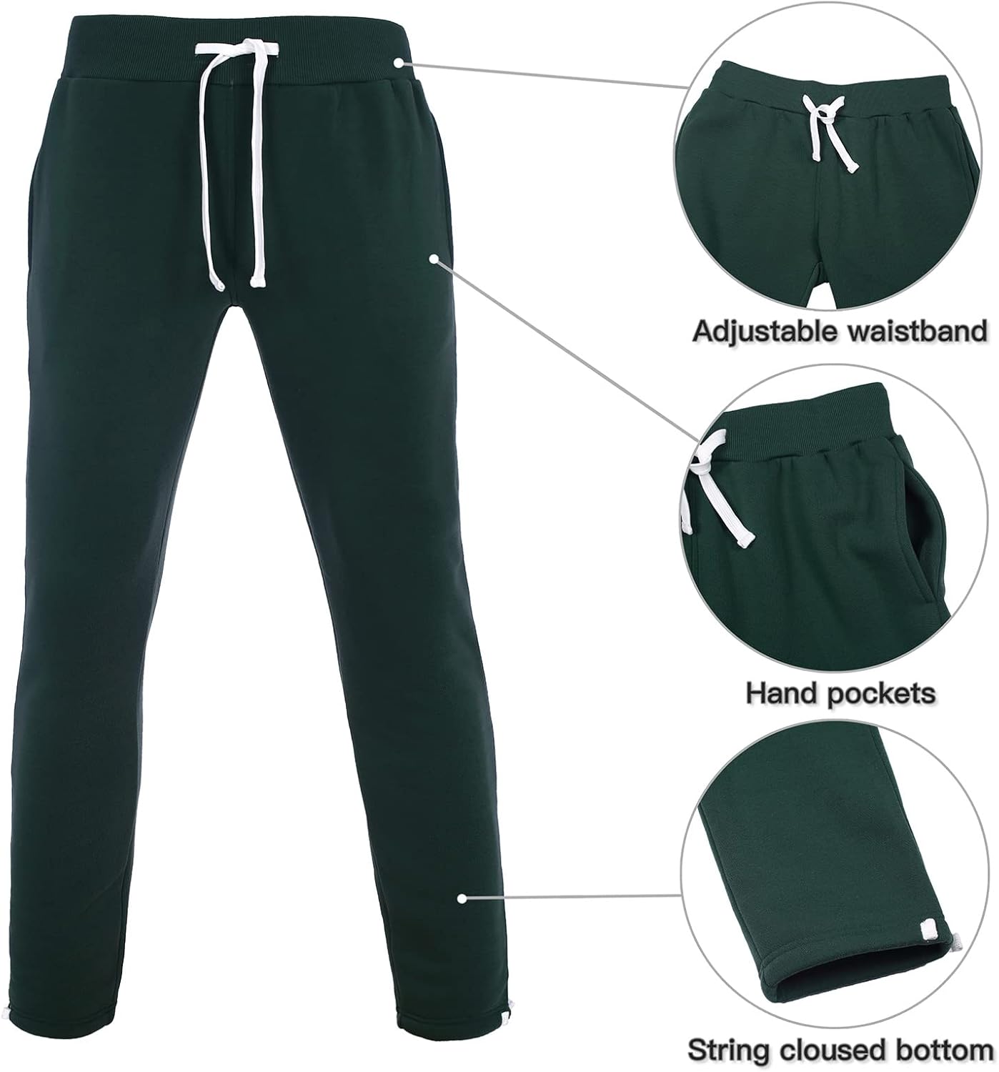 2 Piece Casual Sweat Jogging Suit Set Athletic Full Zip Hoodies