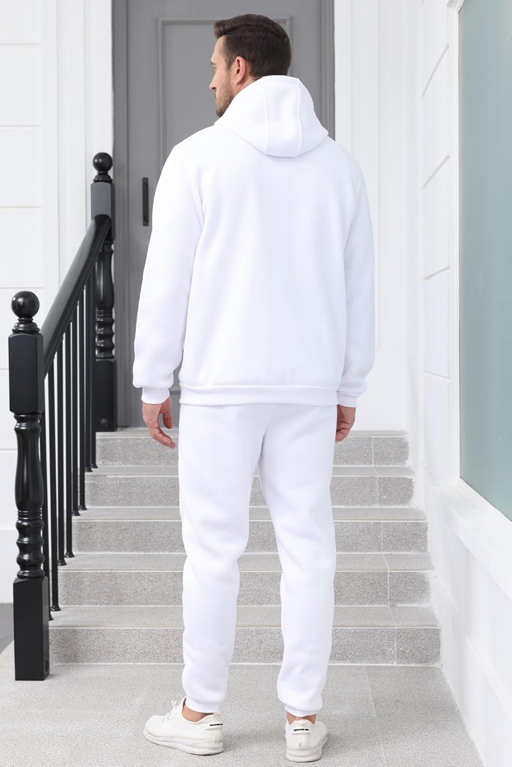 Men's Tracksuits 2 Piece sweatsuits Full Zip Hoodie Sweat suits