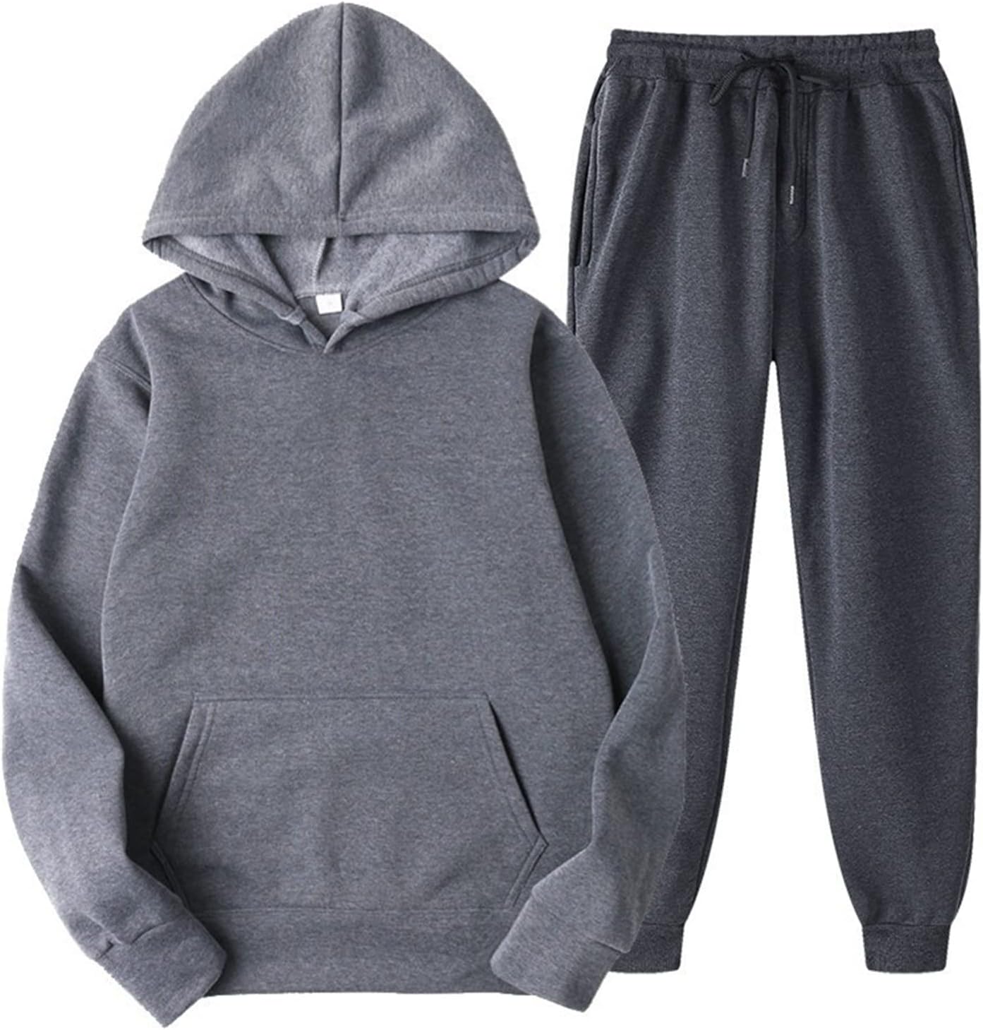 2 Pcs Hoodie Jogger Sweatsuits
