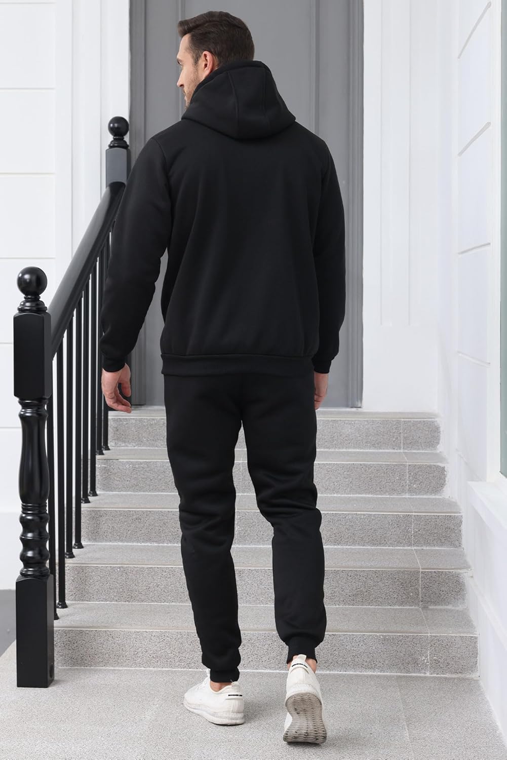 Men's Tracksuits 2 Piece sweatsuits Full Zip Hoodie Sweat suits