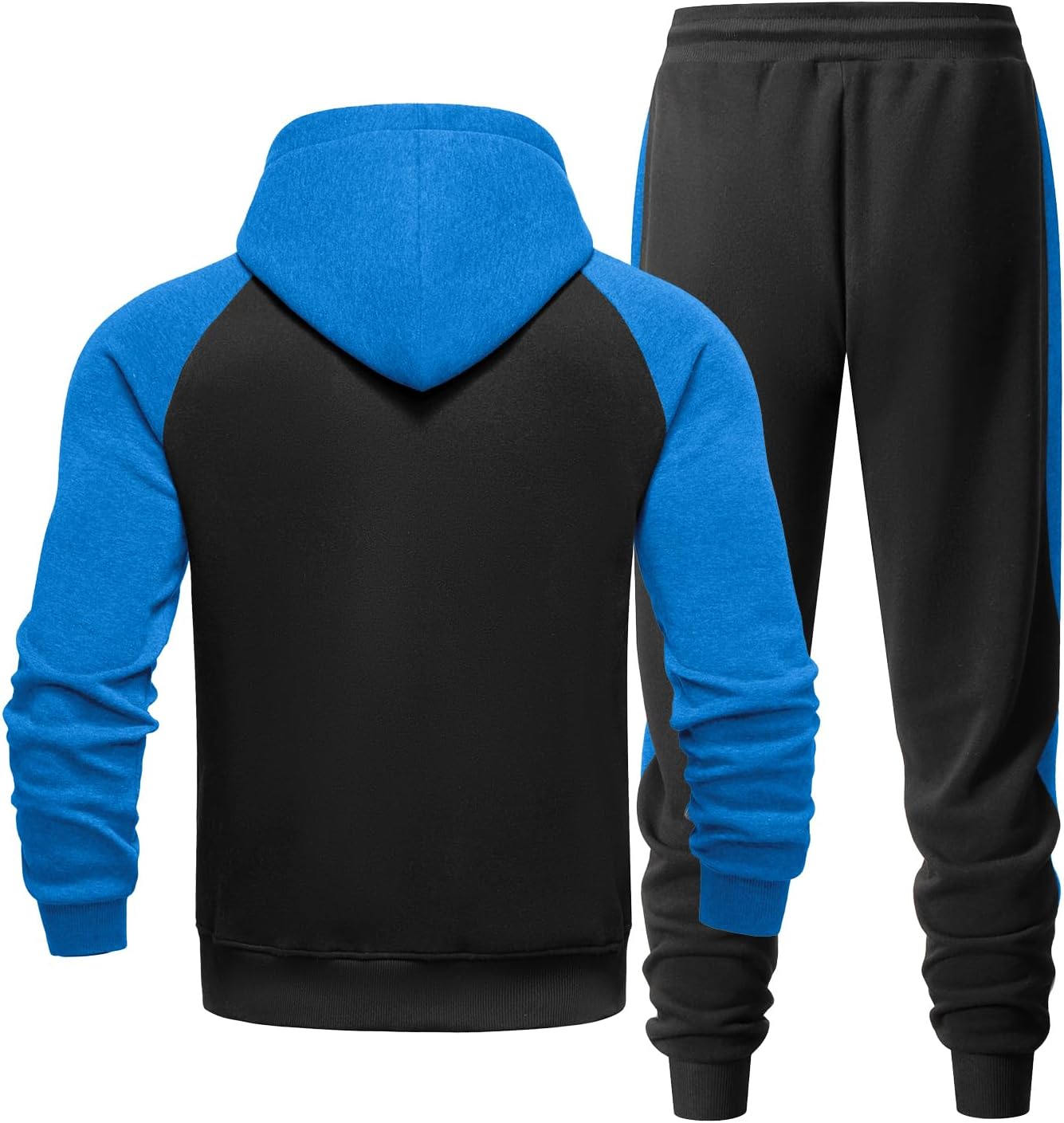Zip Up Hoodie Sweatsuits Athletic Jogging Suit Set Casual Outfit with Pockets