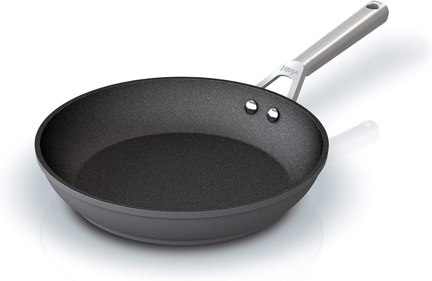 13 Piece Foodi NeverStick Hard Anodized Nonstick Cookware Set Oven Safe Grey