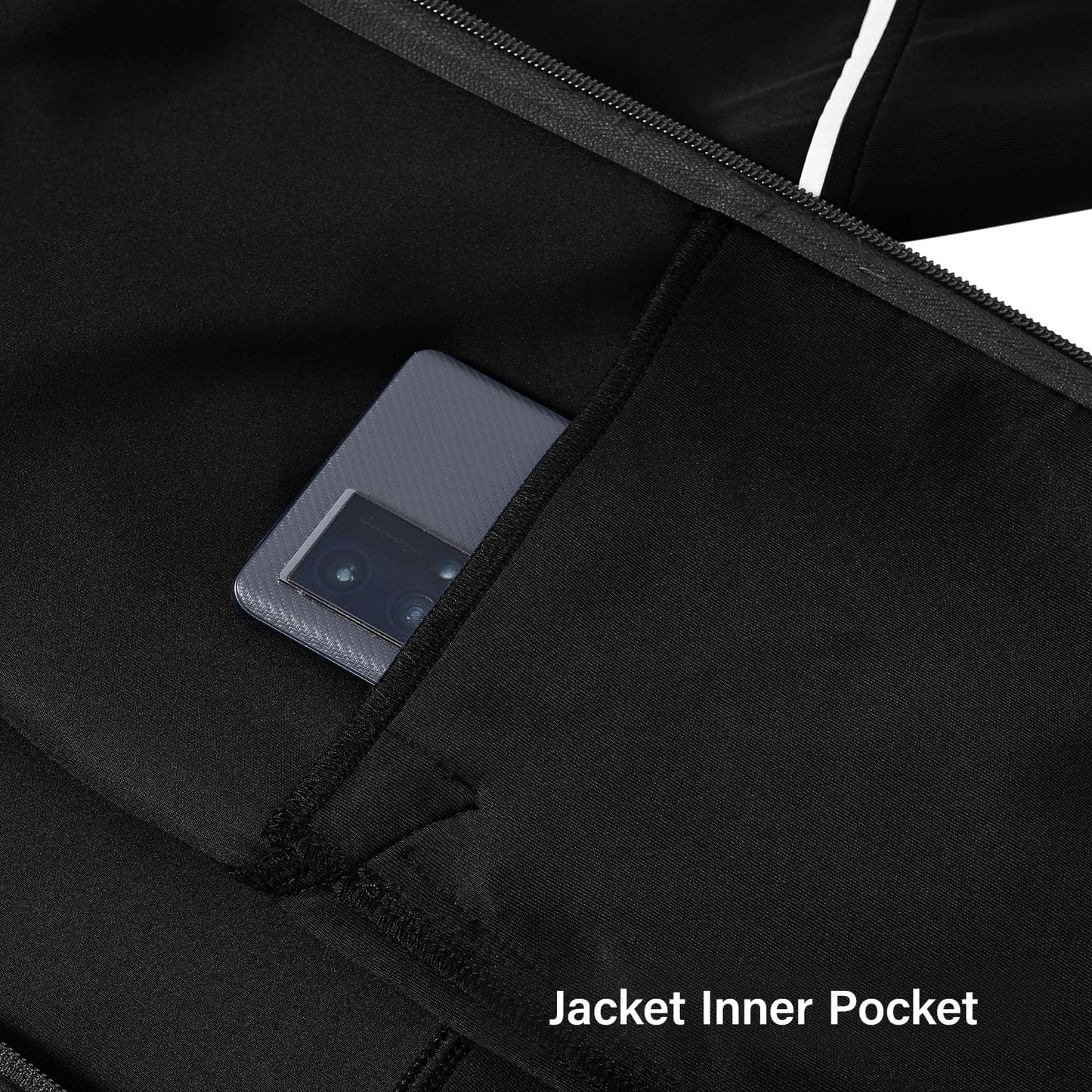 Men's Tracksuits Set Full Zip Jacket Hoodie Sweatsuit