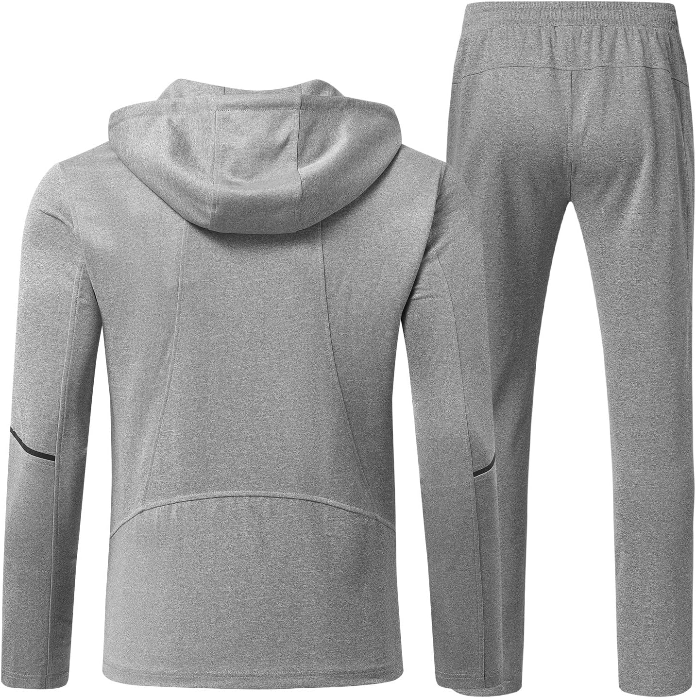 Men's Tracksuits Set Full Zip Jacket Hoodie Sweatsuit