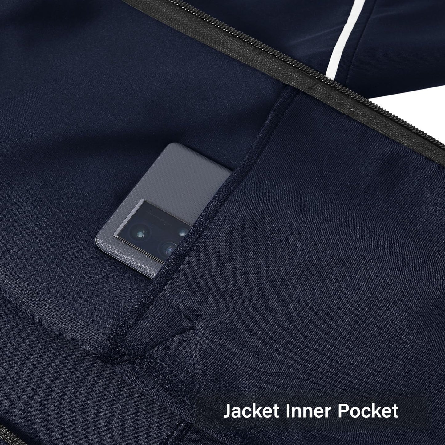 Men's Tracksuits Set Full Zip Jacket Hoodie Sweatsuit
