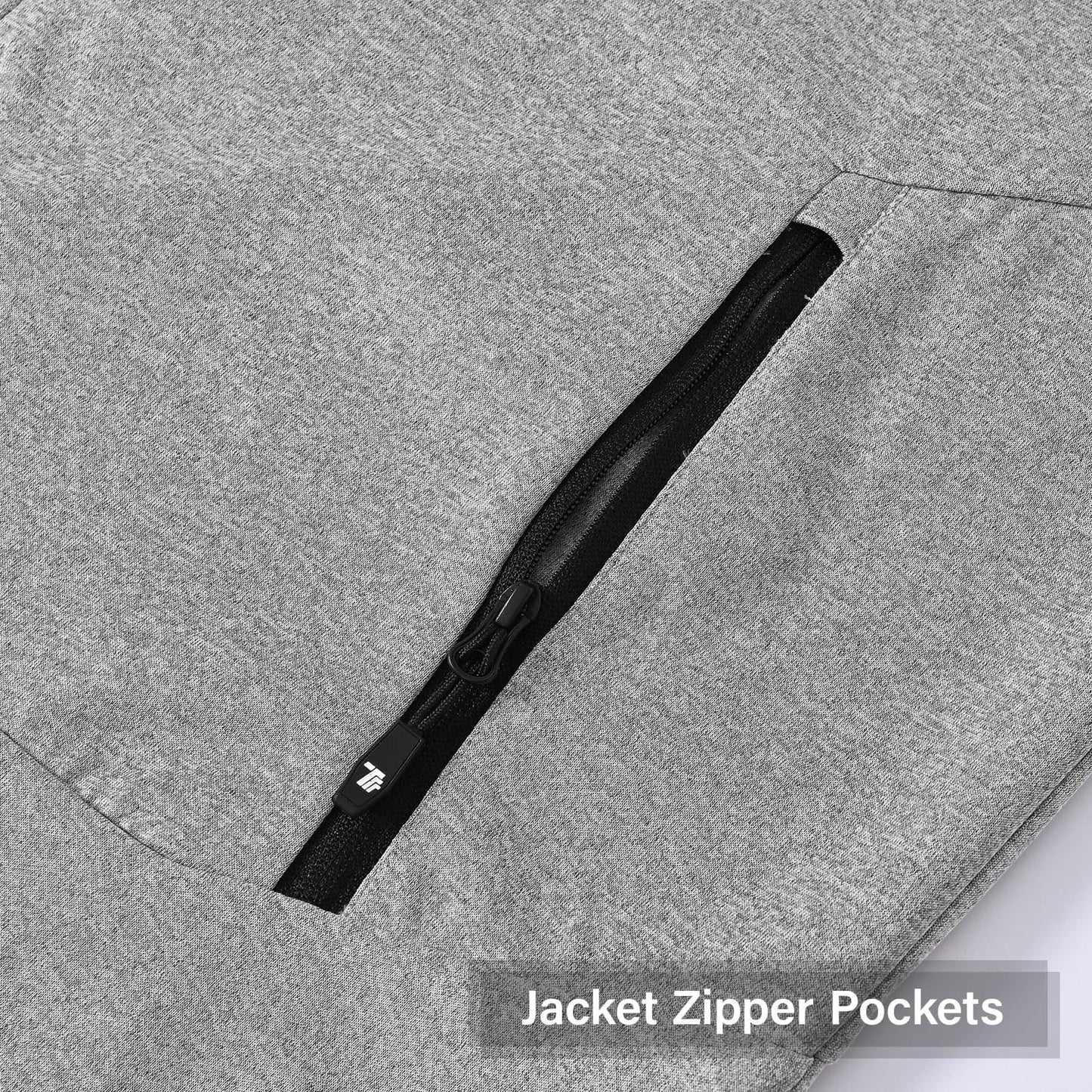 Men's Tracksuits Set Full Zip Jacket Hoodie Sweatsuit