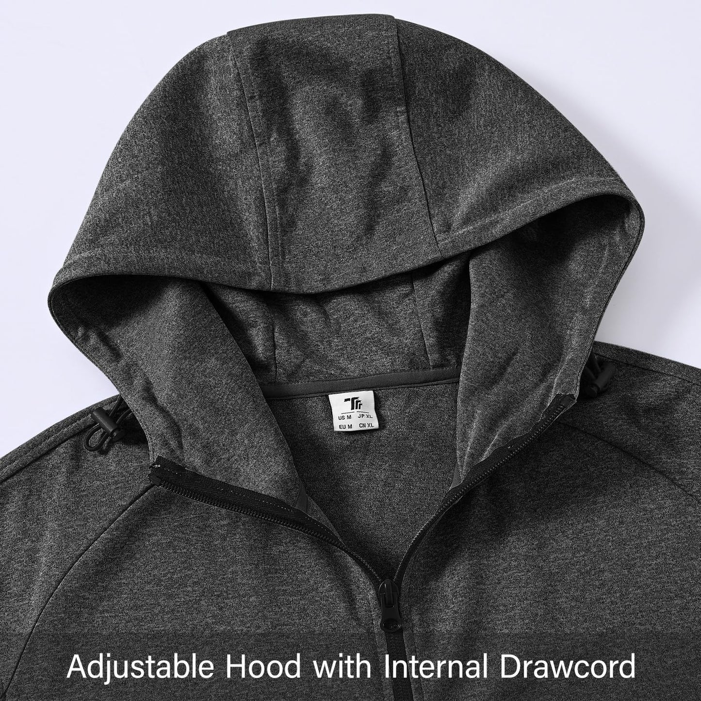 Men's Tracksuits Set Full Zip Jacket Hoodie Sweatsuit