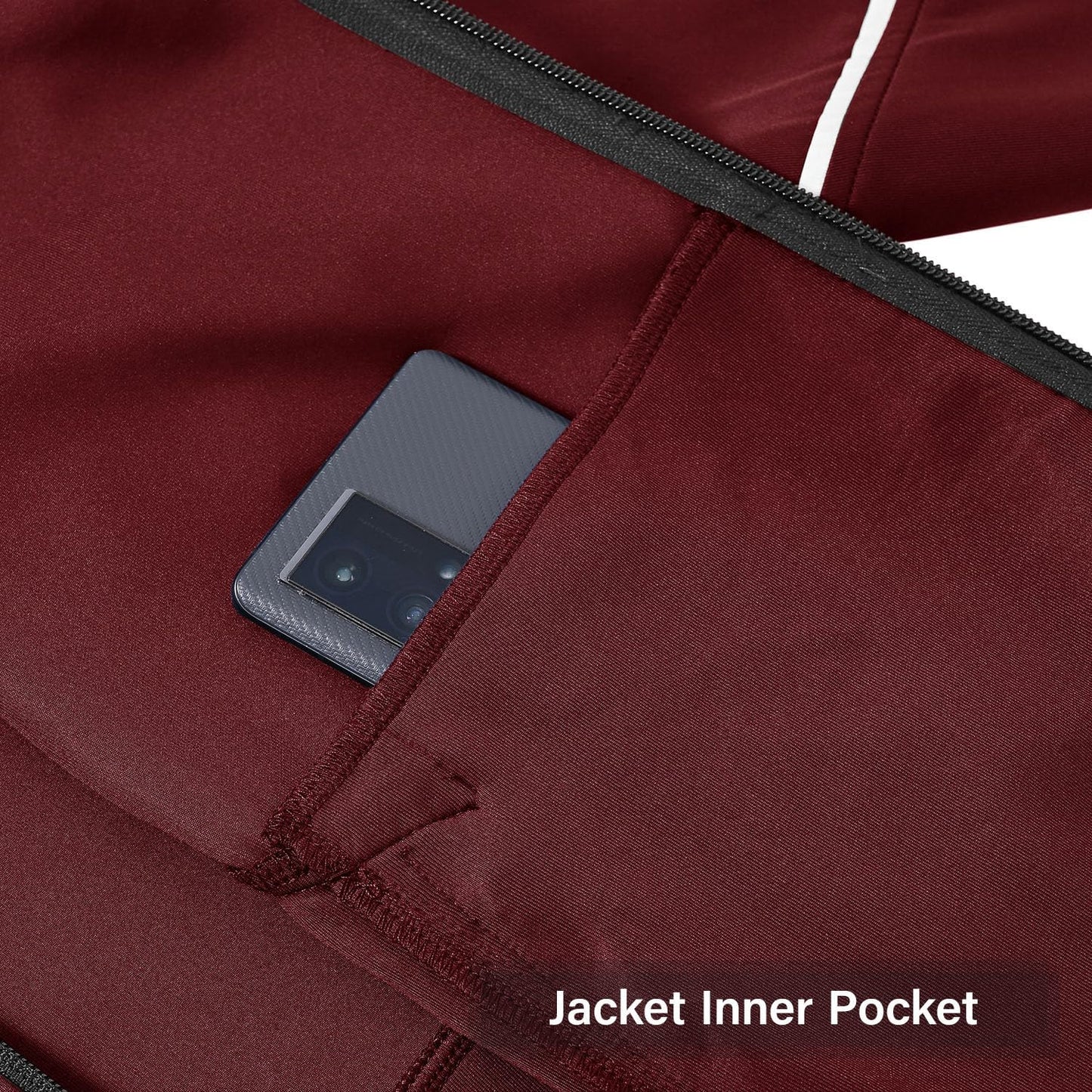 Men's Tracksuits Set Full Zip Jacket Hoodie Sweatsuit