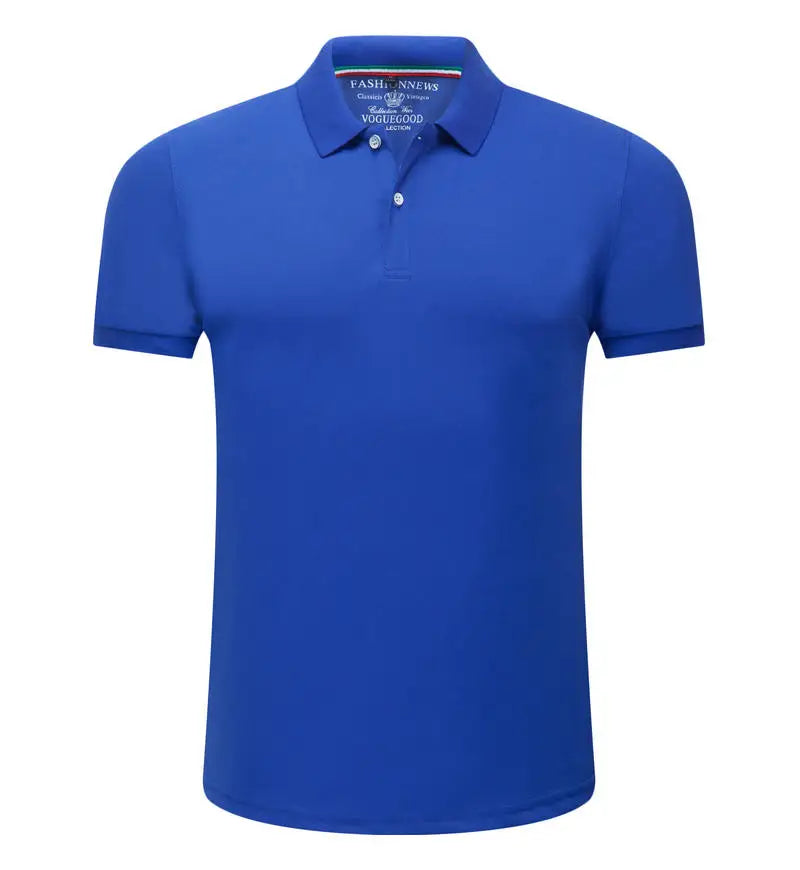 Casual Solid Color Polo Shirt