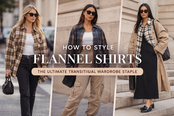 Why the Flannel Shirt Is the Ultimate Transitional Staple This Season