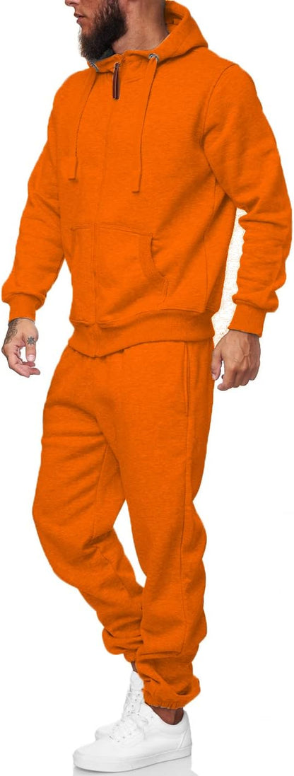 2 Piece sets Athletic Jogging suits Casual Outfits for men