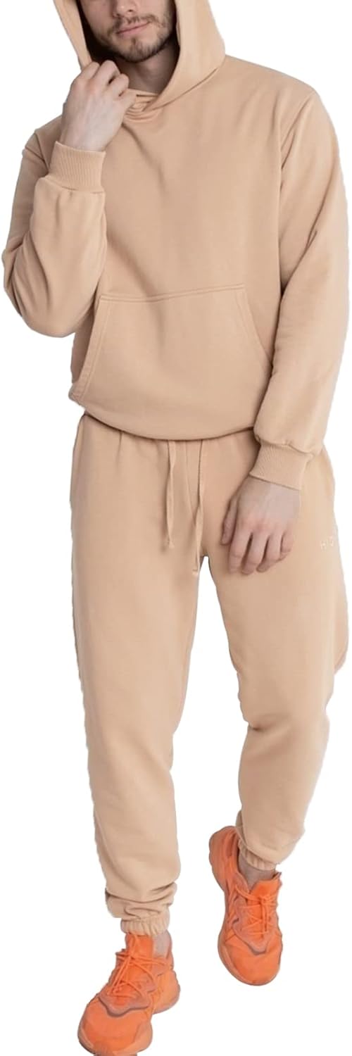 2 Pcs Hoodie Jogger Sweatsuits