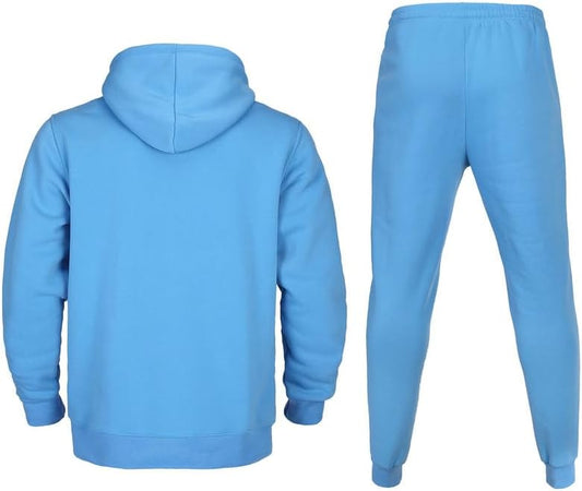 Men's Tracksuit 2 Piece Athletic Hoodies Sport Jogging Suits With Pockets