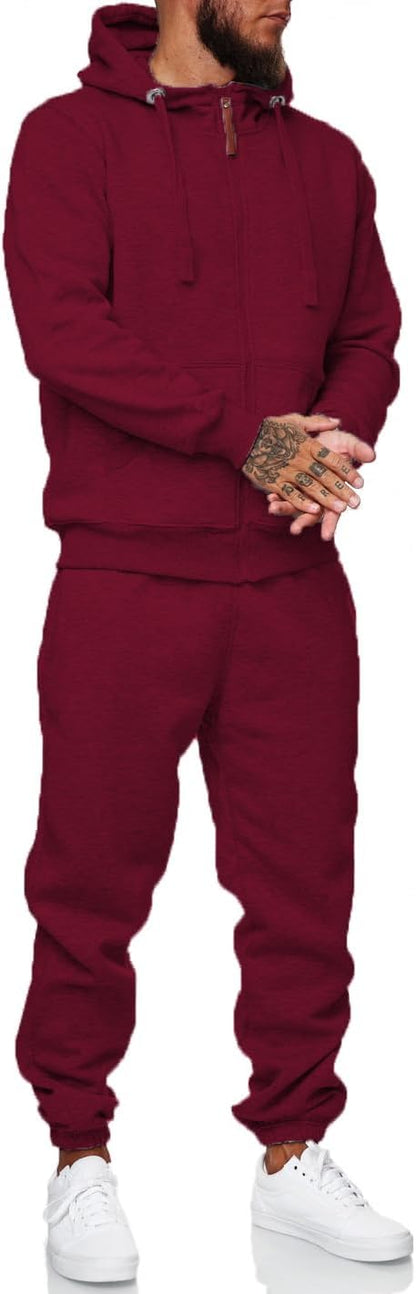 2 Piece sets Athletic Jogging suits Casual Outfits for men