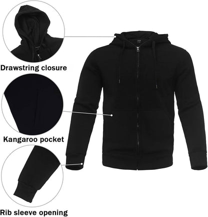 Men's Tracksuits 2 Piece sweatsuits Full Zip Hoodie Sweat suits