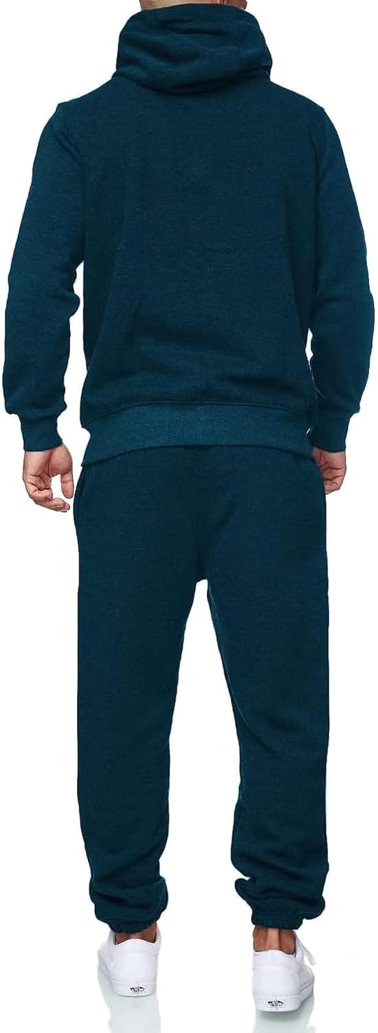 Hoodie Suit for Men 2 Piece Men's Jogging Tracksuit Set