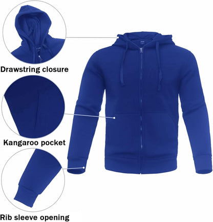 Men's Tracksuits 2 Piece sweatsuits Full Zip Hoodie Sweat suits