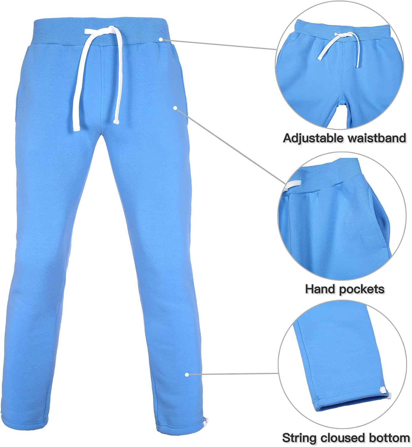 2 Piece Casual Sweat Jogging Suit Set Athletic Full Zip Hoodies