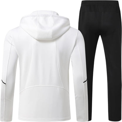 Men's Tracksuits Set Full Zip Jacket Hoodie Sweatsuit