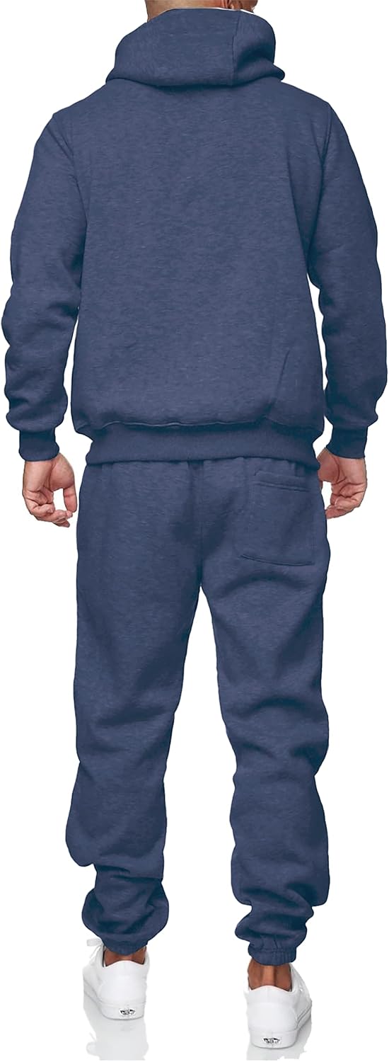 Hoodie Suit for Men 2 Piece Men's Jogging Tracksuit Set