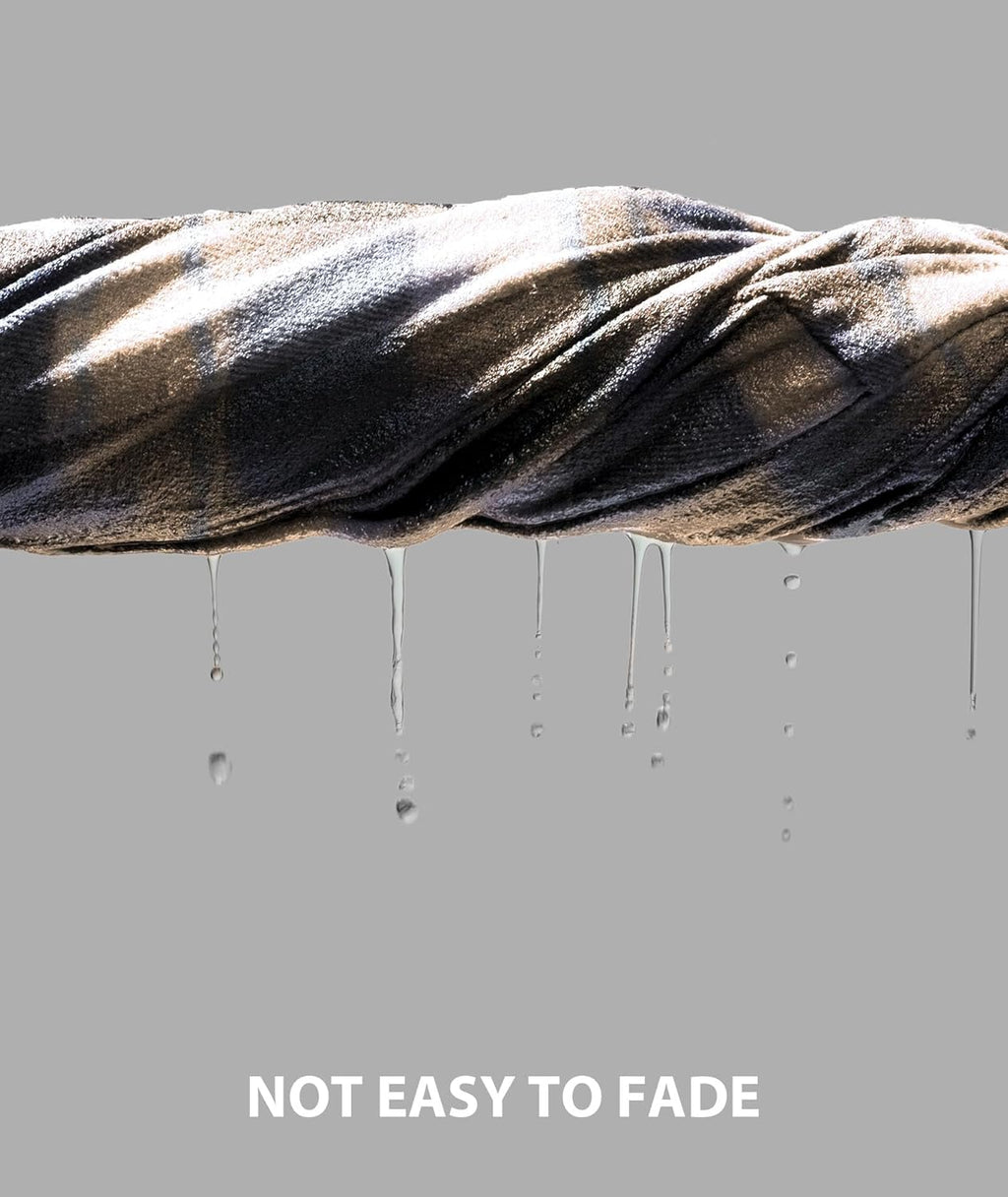 3 Pack Men's Flannel Hoodie Shirts Long Sleeve