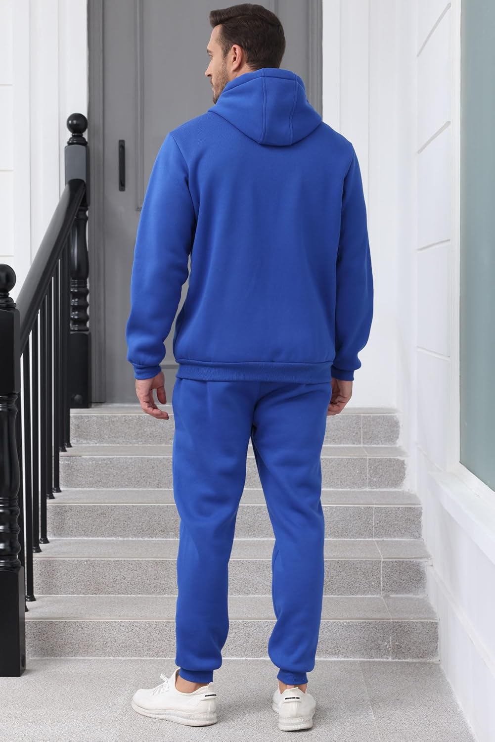 Men's Tracksuits 2 Piece sweatsuits Full Zip Hoodie Sweat suits