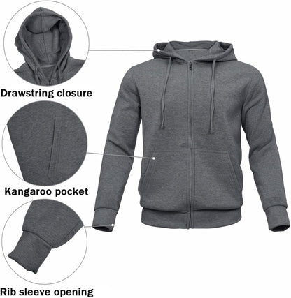 Men's Tracksuits 2 Piece sweatsuits Full Zip Hoodie Sweat suits