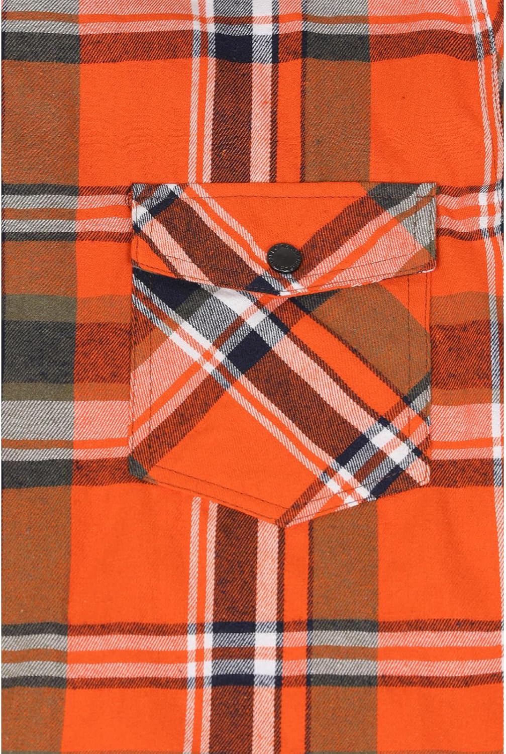 Men's Sherpa Lined Full Zip Hooded Plaid Shirt Jacket