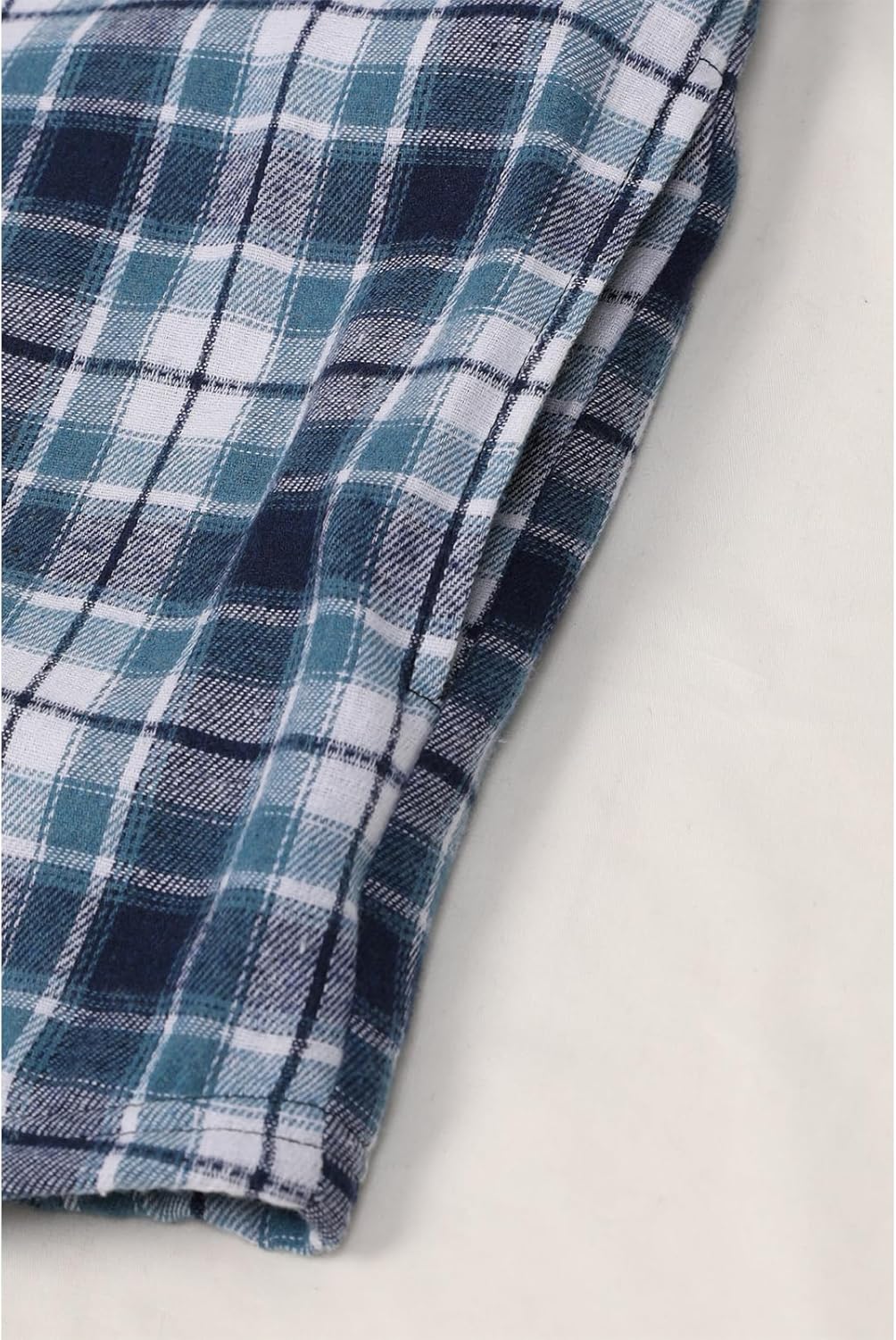 Men's Sherpa Lined Full Zip Hooded Plaid Shirt Jacket