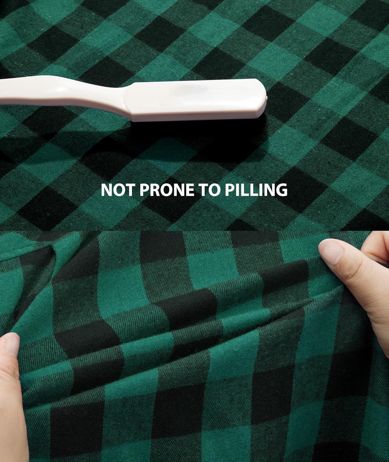 3 Pack Men's Flannel Hoodie Shirts Long Sleeve