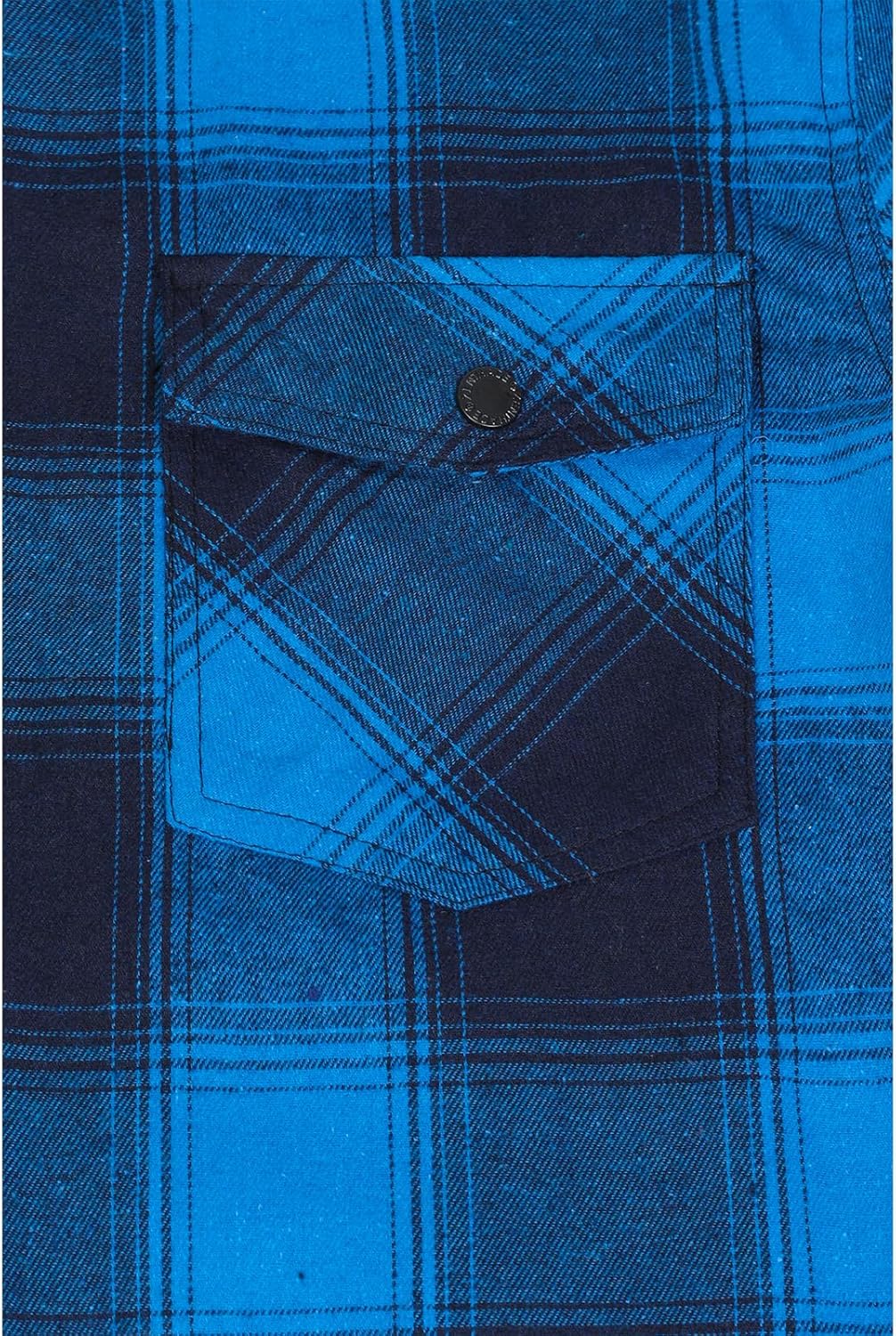 Men's Sherpa Lined Full Zip Hooded Plaid Shirt Jacket