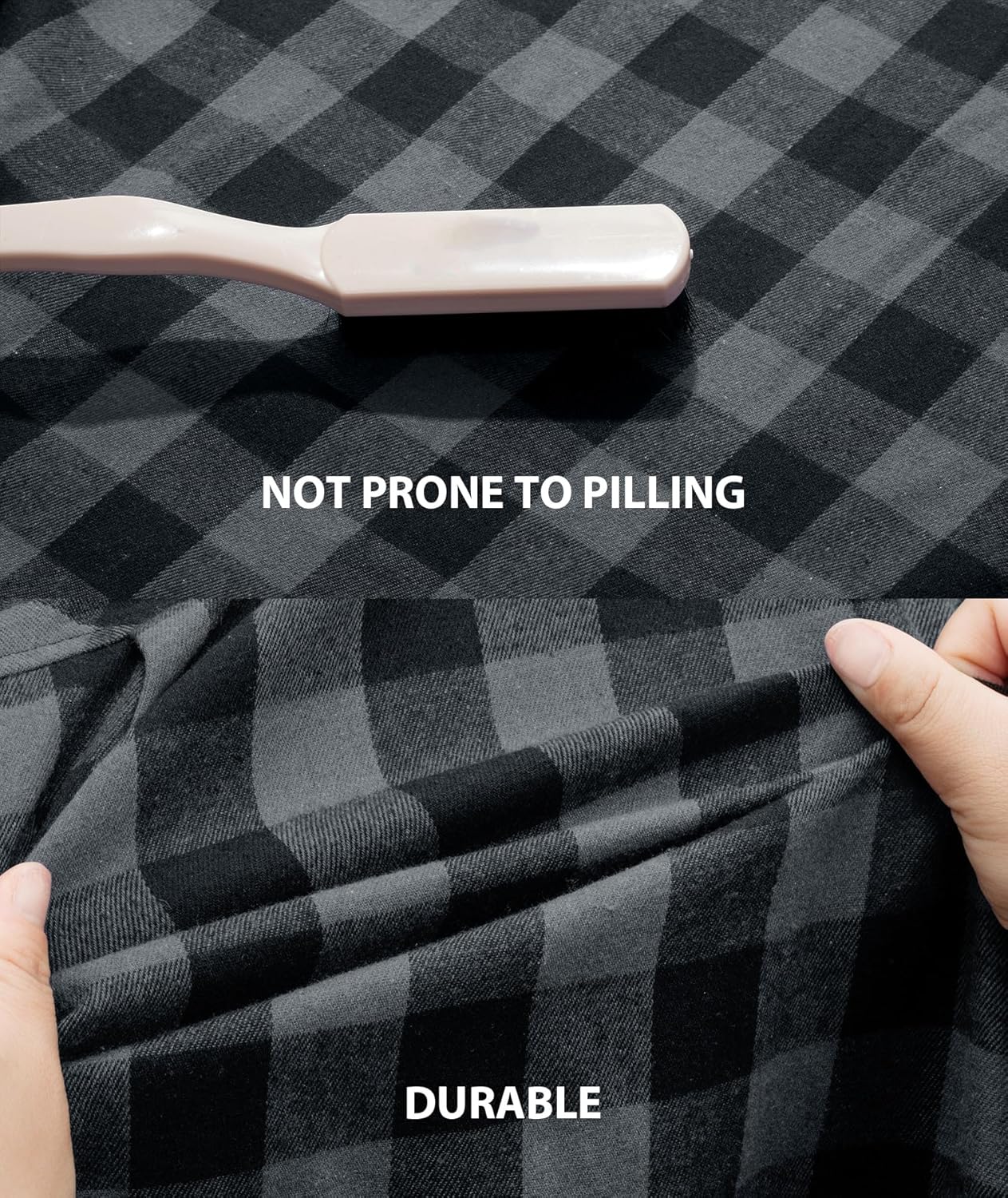 3 Pack Men's Flannel Hoodie Shirts Long Sleeve