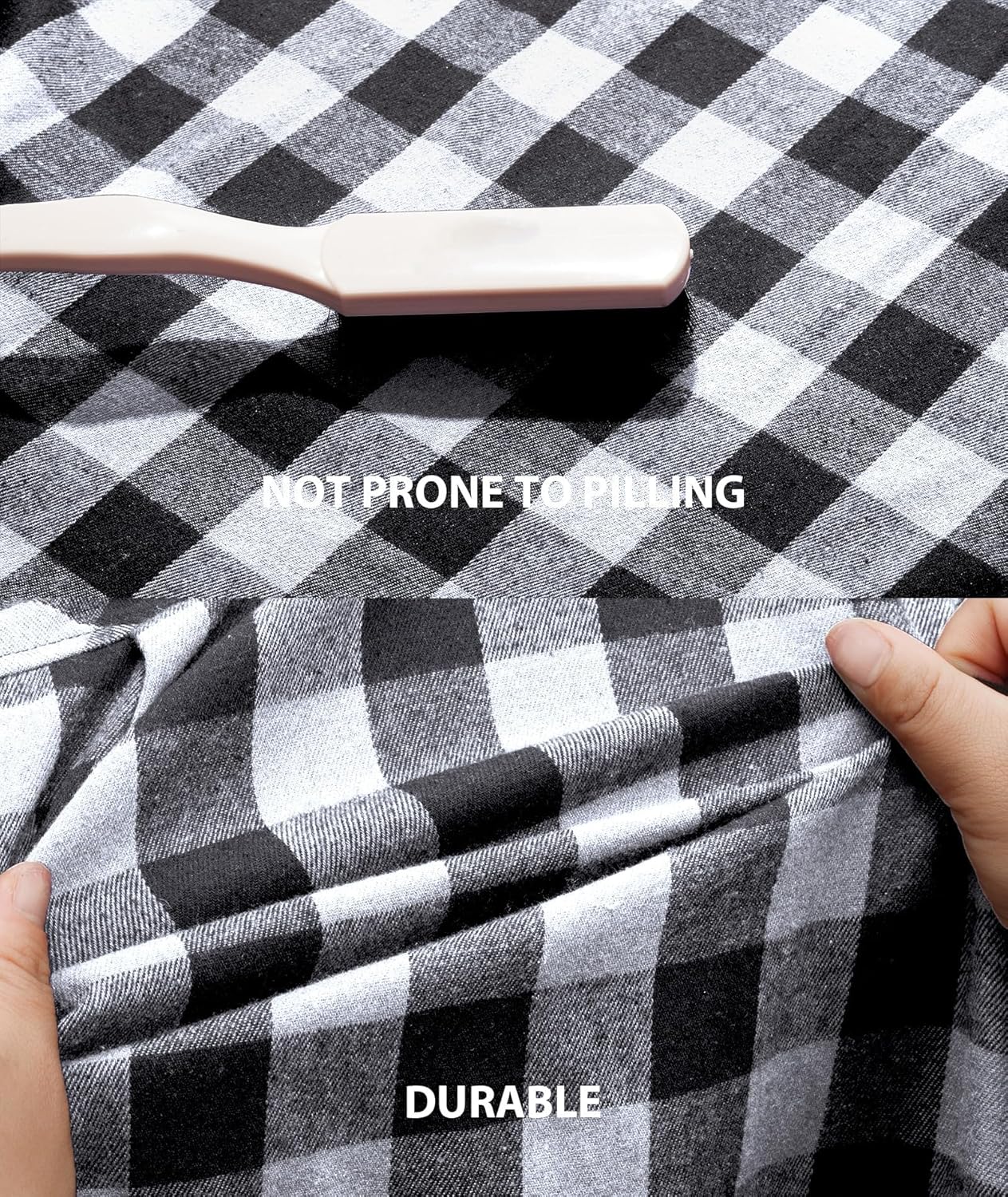 3 Pack Men's Flannel Hoodie Shirts Long Sleeve