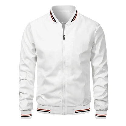 Men's Baseball Bomber Jacket Outerwear Coat