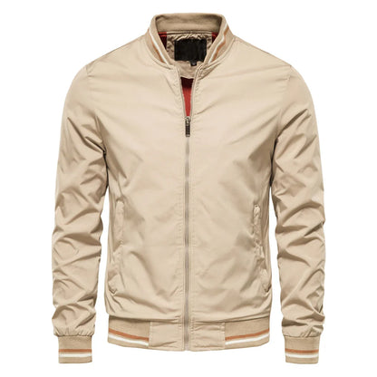 Men's Baseball Bomber Jacket Outerwear Coat